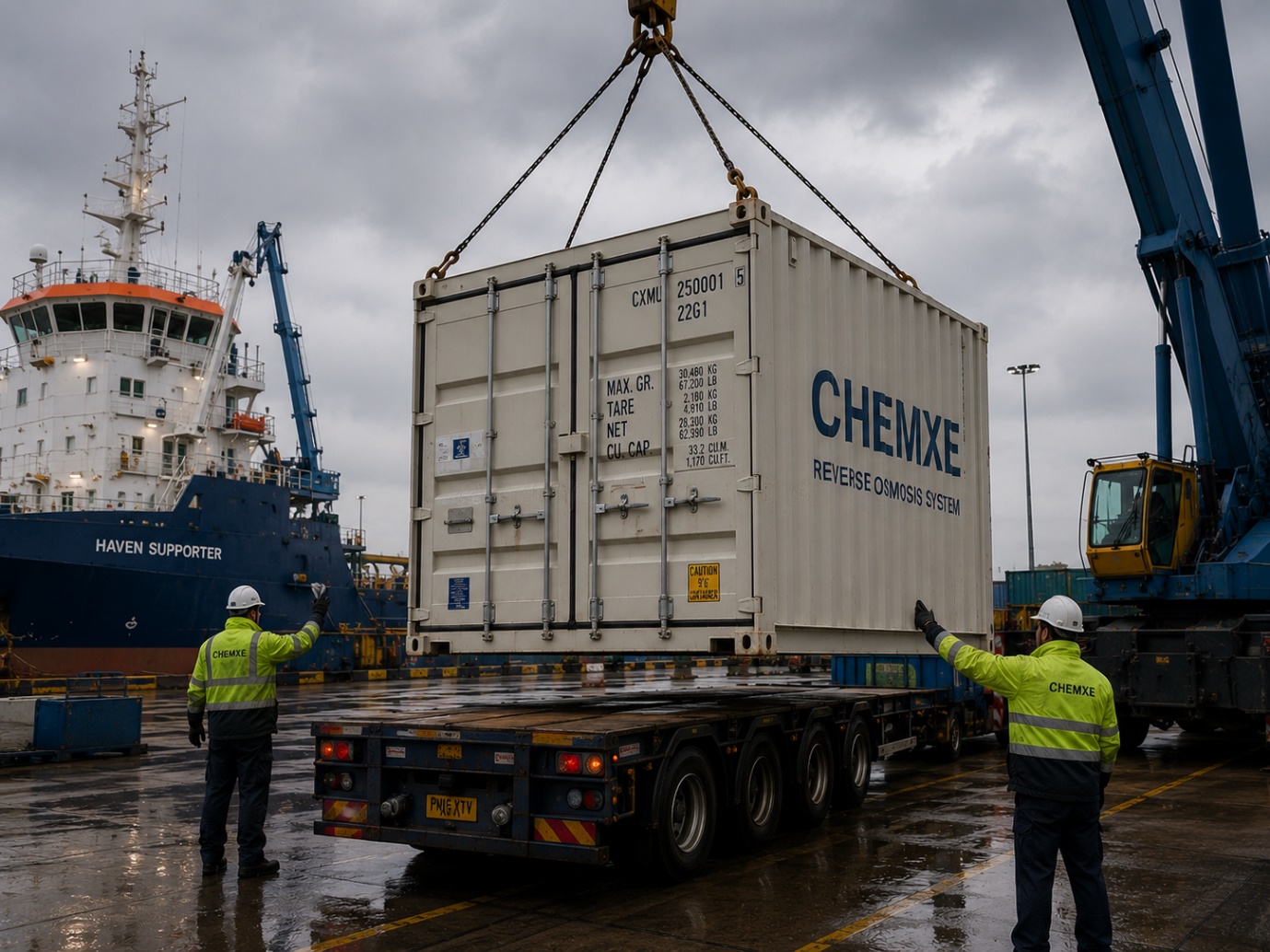 Containerised Reverse Osmosis System for Offshore Operations